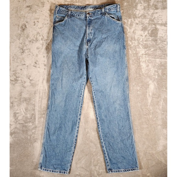 Dickies Other - Dickies Jeans Mens 37X34 Relaxed Fit Denim Carpenter 1993SNB Utility Workwear